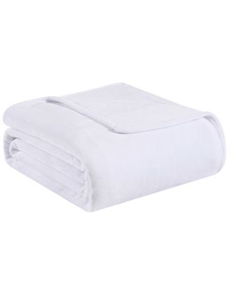 Home Solid Ultra Soft Plush Blanket, Full/Queen
