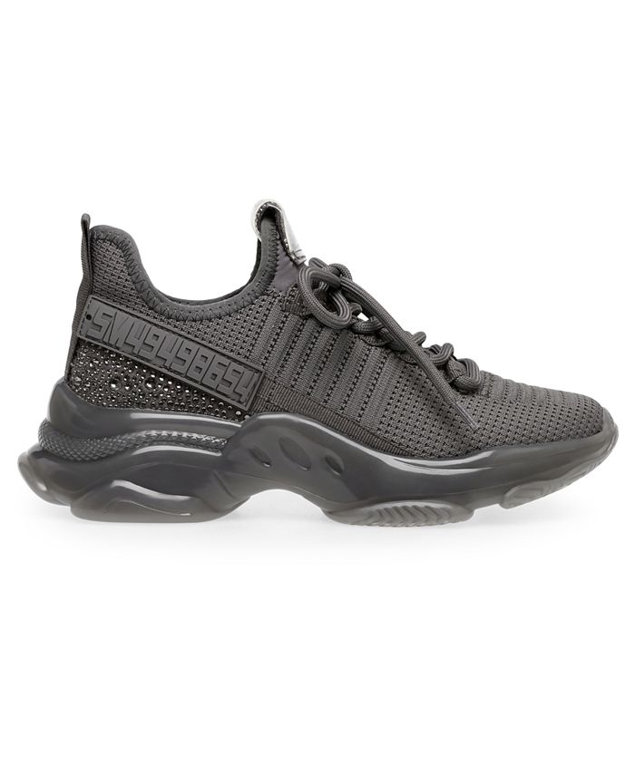 Steve Madden Women's Maxima Rhinestone-Trim Trainer Sneakers & Reviews - Athletic Shoes