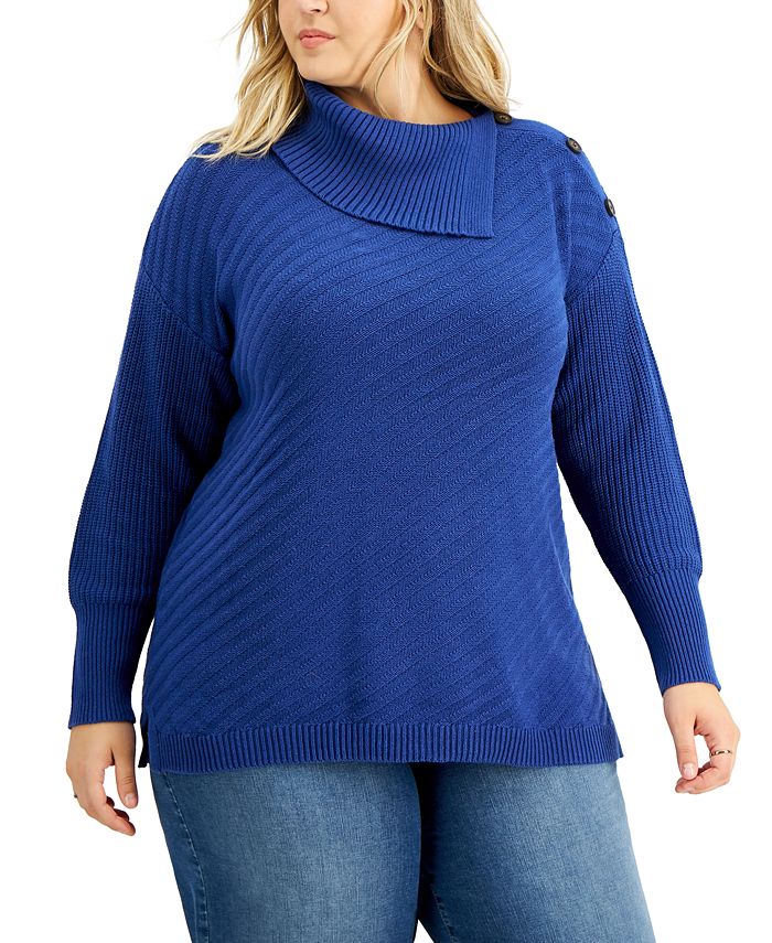 style and co plus size capris