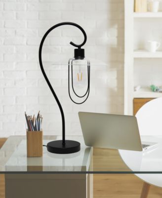 Modern Metal Scroll Table Lamp