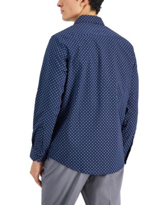 Мужская мини-рубашка с принтом в виде медальона Alfani от Alfani созданная для Macys 5690₽