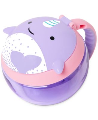 Skip Hop Zoo Snack Cup - Narwhal 10$