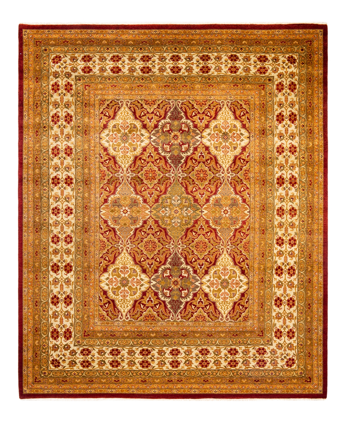 Closeout! Adorn Hand Woven Rugs Mogul M1749 8'2in x 10'1in Area Rug - Red