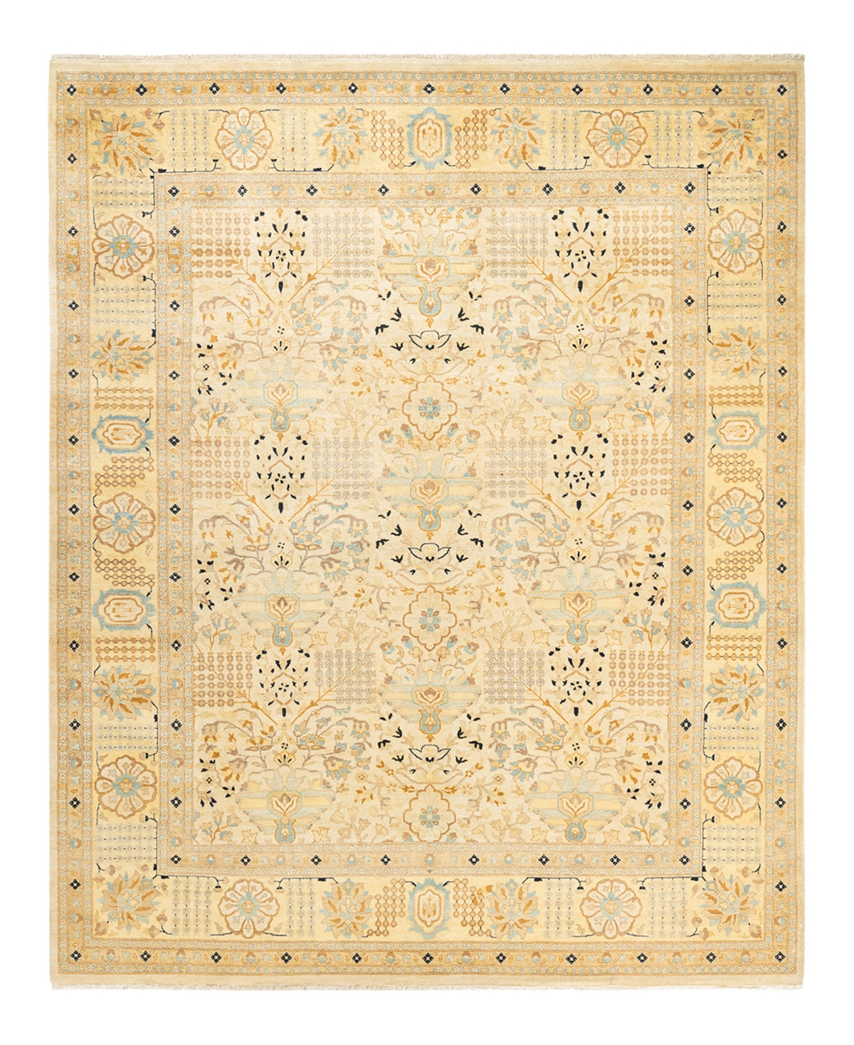 Closeout! Adorn Hand Woven Rugs Mogul M1462 8'1in x 10'3in Area Rug - Ivory