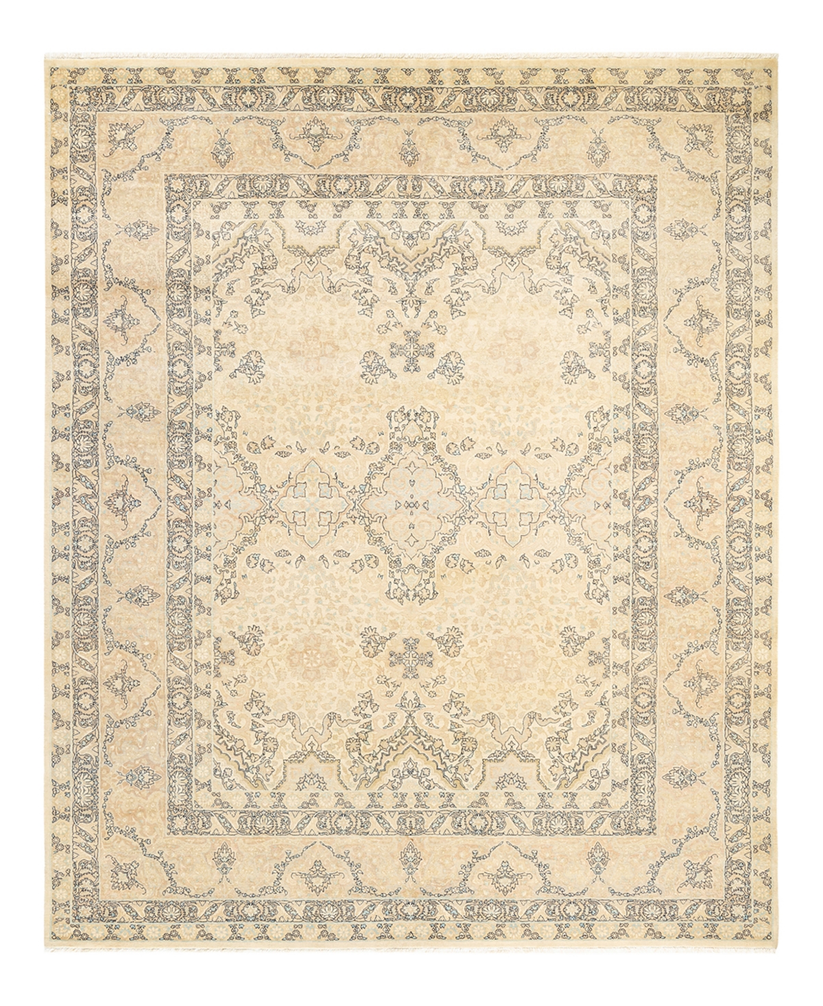 Closeout! Adorn Hand Woven Rugs Mogul M1460 8'2in x 10'1in Area Rug - Ivory