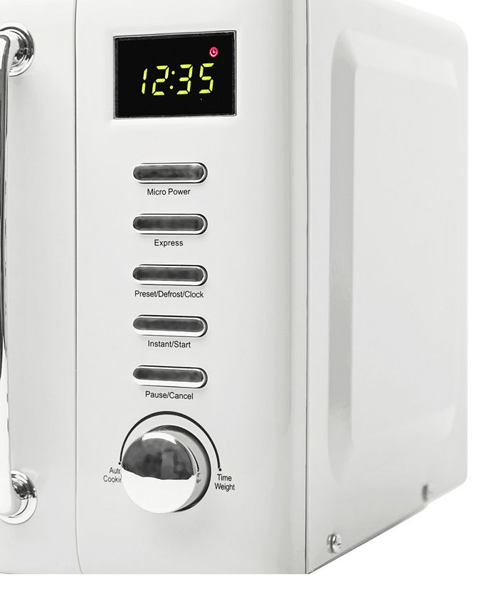 Haden Heritage 700W 0.7 Cubic Foot Microwave with Settings and Timer