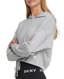 Sport Cotton Cropped Hoodie