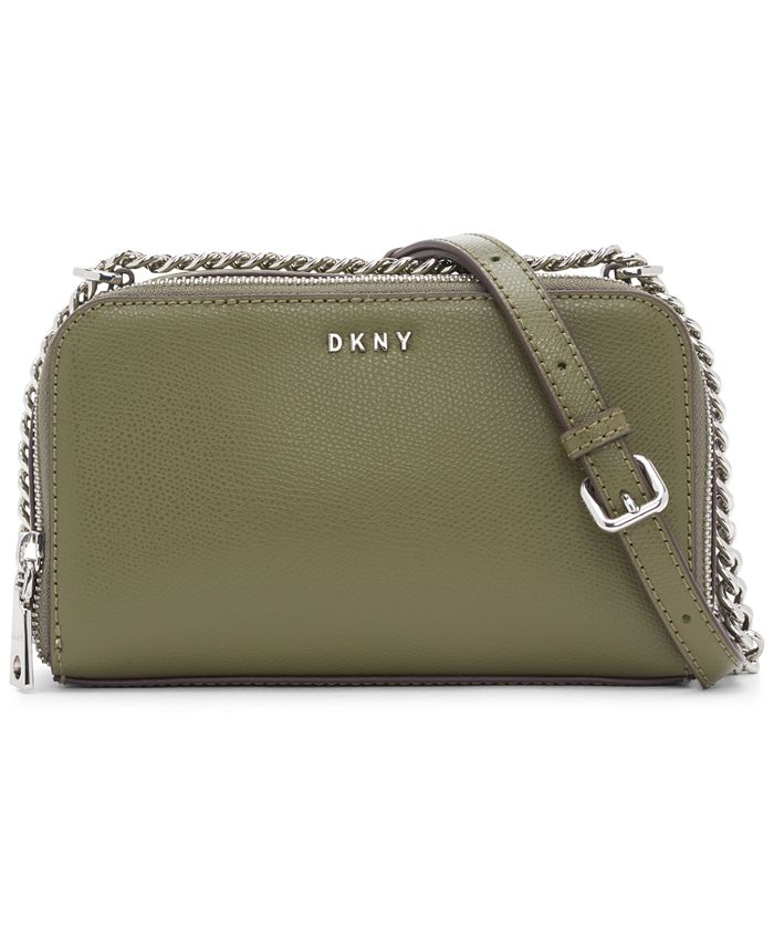 DKNY Felicia Double Zip Leather Crossbody Macy's