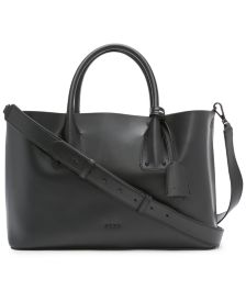 Megan East West Leather Tote