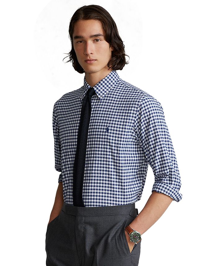 Polo Ralph Lauren Men's Classic-Fit Striped Performance Shirt & Reviews -  Casual Button-Down Shirts - Men - Macy's