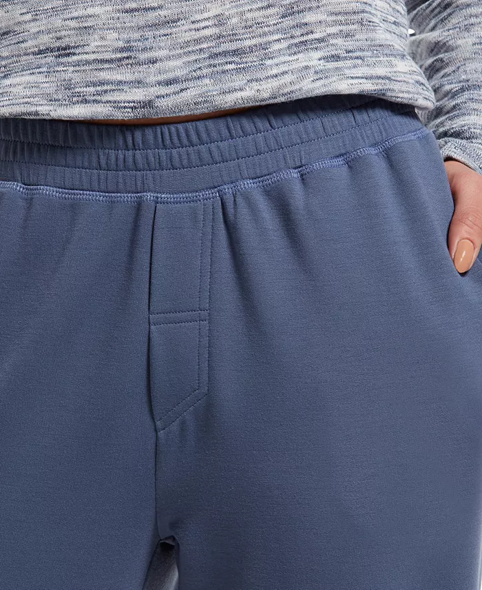 Super-Soft French Terry Cuffed Lounge Pants - thumbnail 3