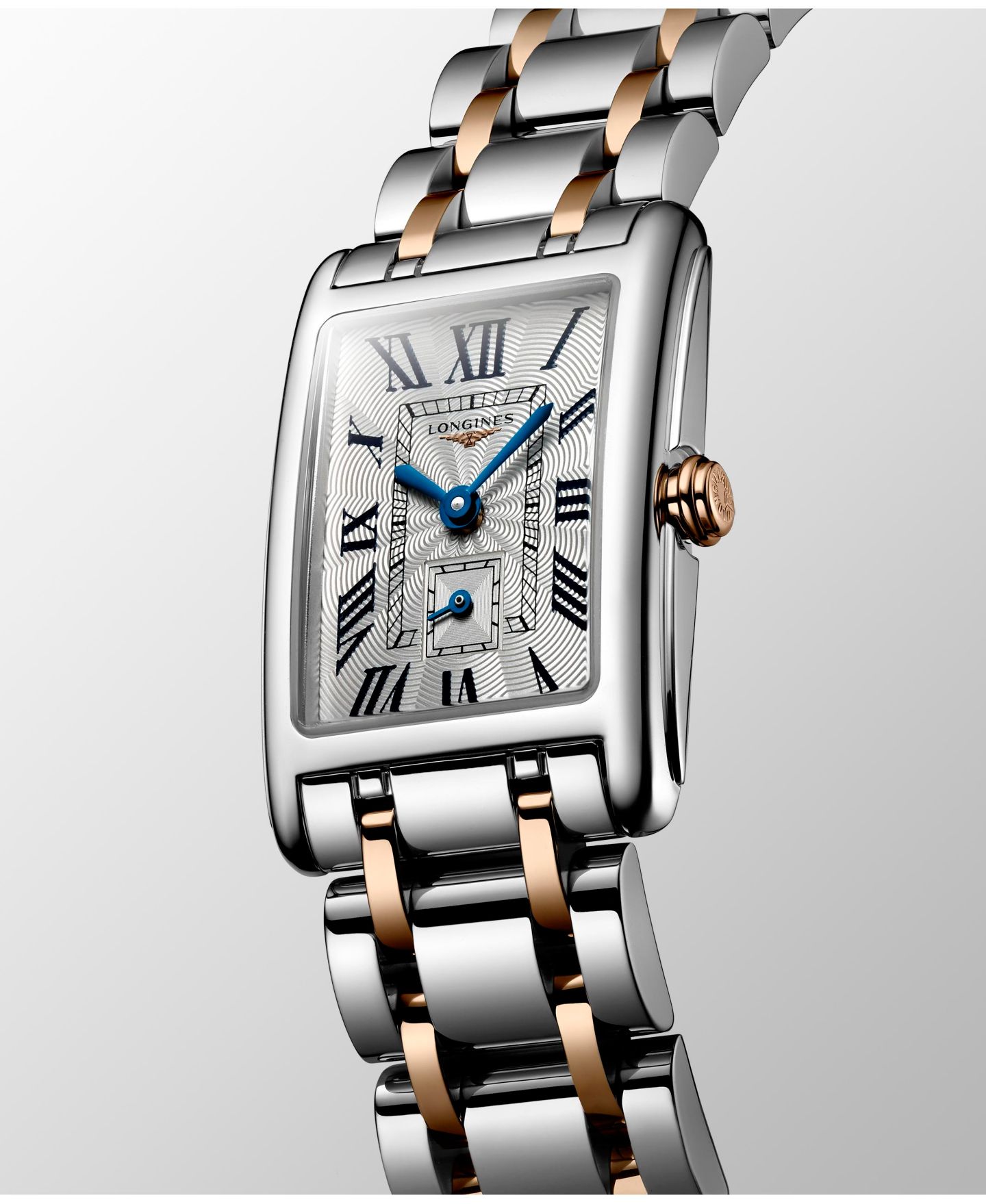 Женские часы Longines Swiss DolceVita на браслете из золота 18К и стали — фото 2