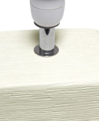 Petite Stone Table Lamp with Shade