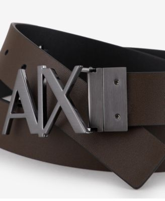 AX Armani Exchange Мужской обтягивающий реверсивный ремень с логотипом AX Armani Exchange 13290₽