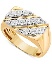 Details about   Mens Gold Ring Diamond Sterling Silver or Yellow Gold Plated Silver BSL-MR3170DW 