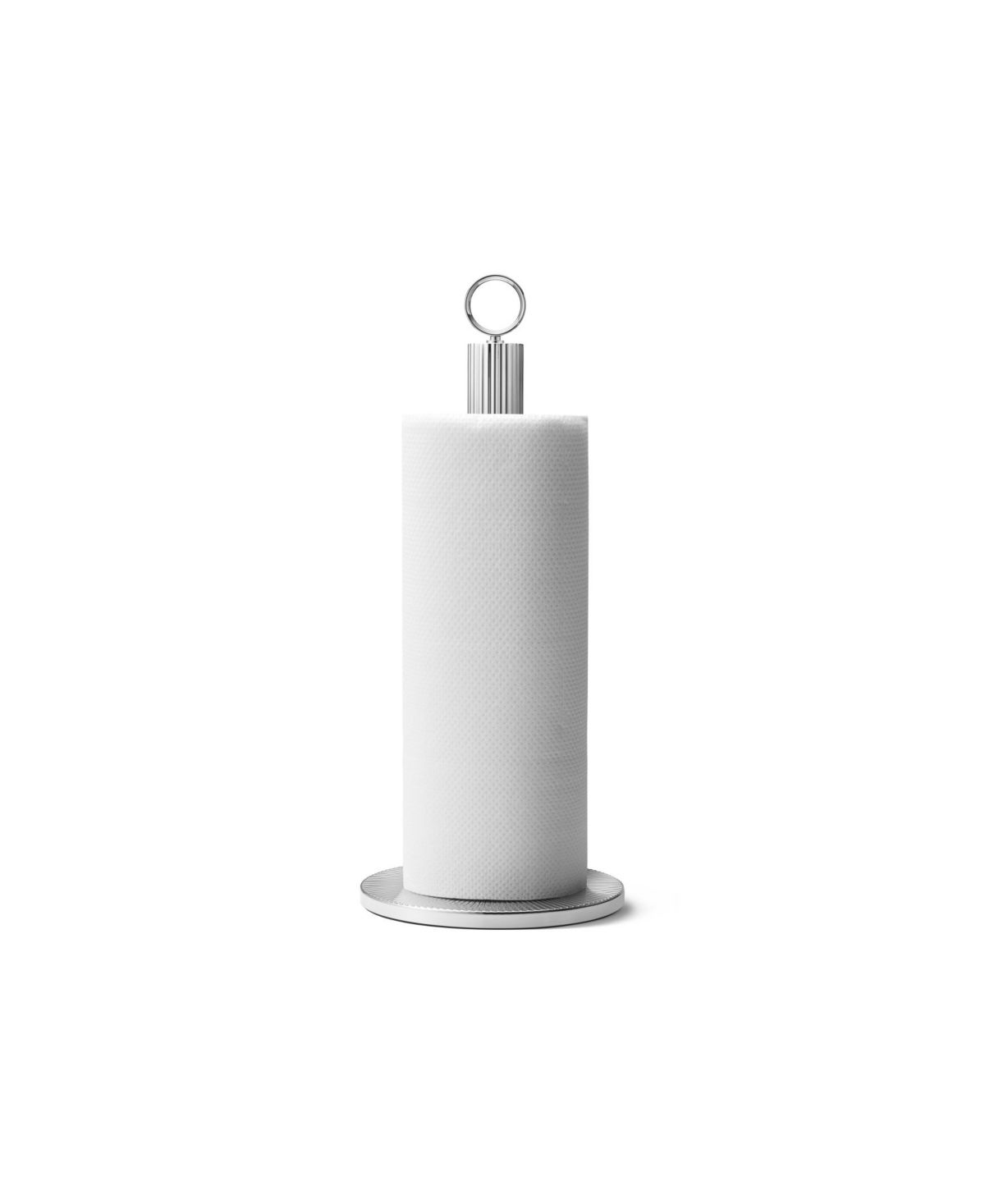 Georg Jensen Bernadotte Paper Towel Holder, 13.70" In Silver-tone