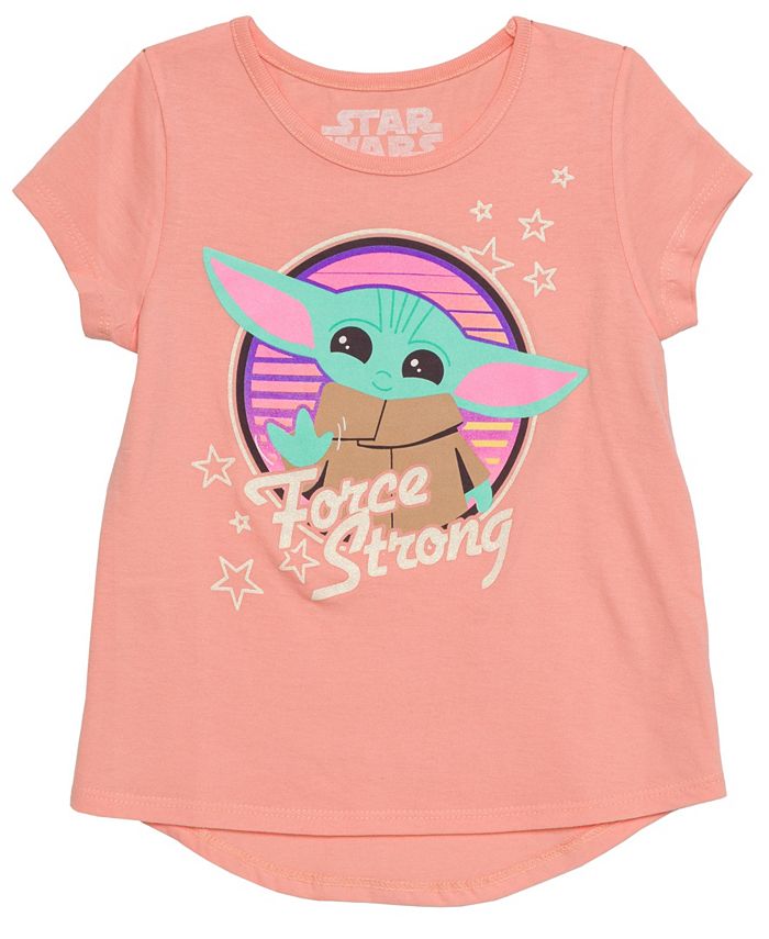 Disney Little Girls Baby Yoda Tshirt Macy's