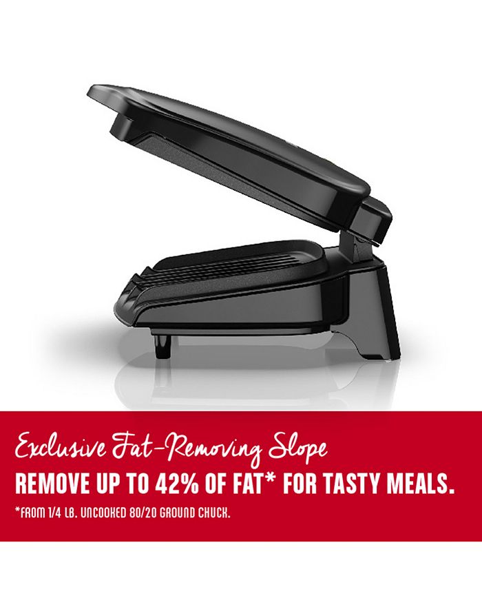 Foreman 2Serving Classic Plate Electric Indoor Grill & Panini
