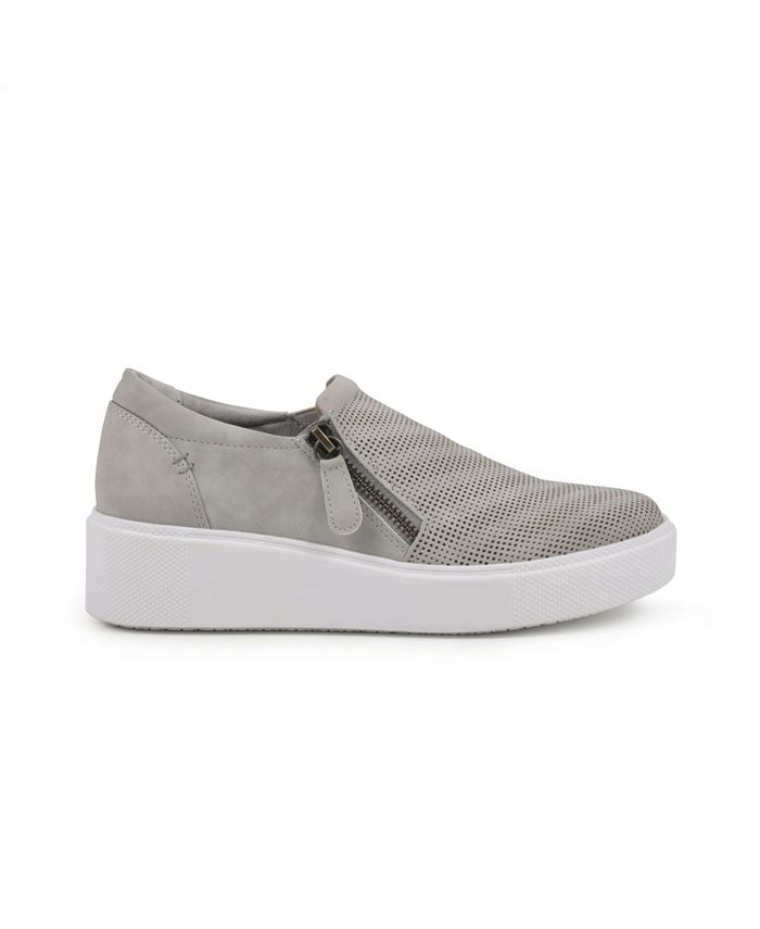White Mountain Women's Doubly Platform Slip-ons & Reviews - Athletic ...