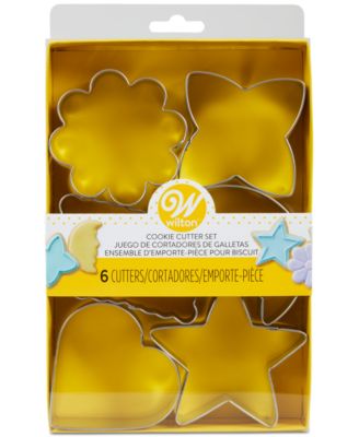 Wilton - 6-Pc. Classic Shapes Cookie Cutter Set