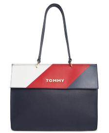 Nathalie Colorblocked Small Tote