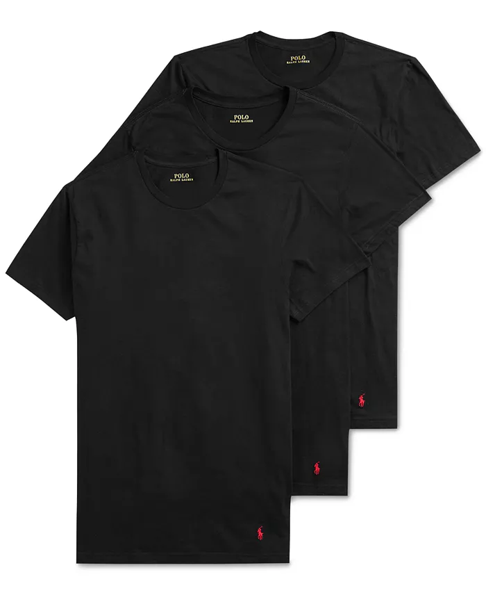 Men's 3-Pack Tall Crewneck Undershirts - thumbnail 6