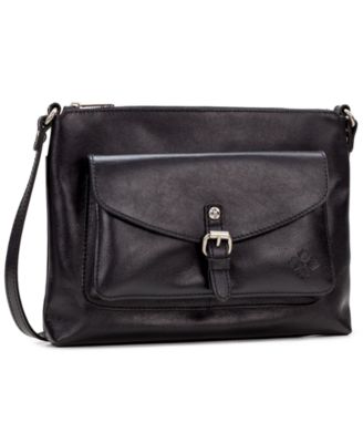 Patricia Nash Women's Kirby East West Leather Crossbody Black One Size main image 1