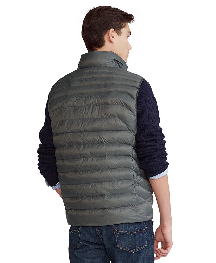 Polo Ralph Lauren Men's Packable Quilted Vest & Reviews Coats