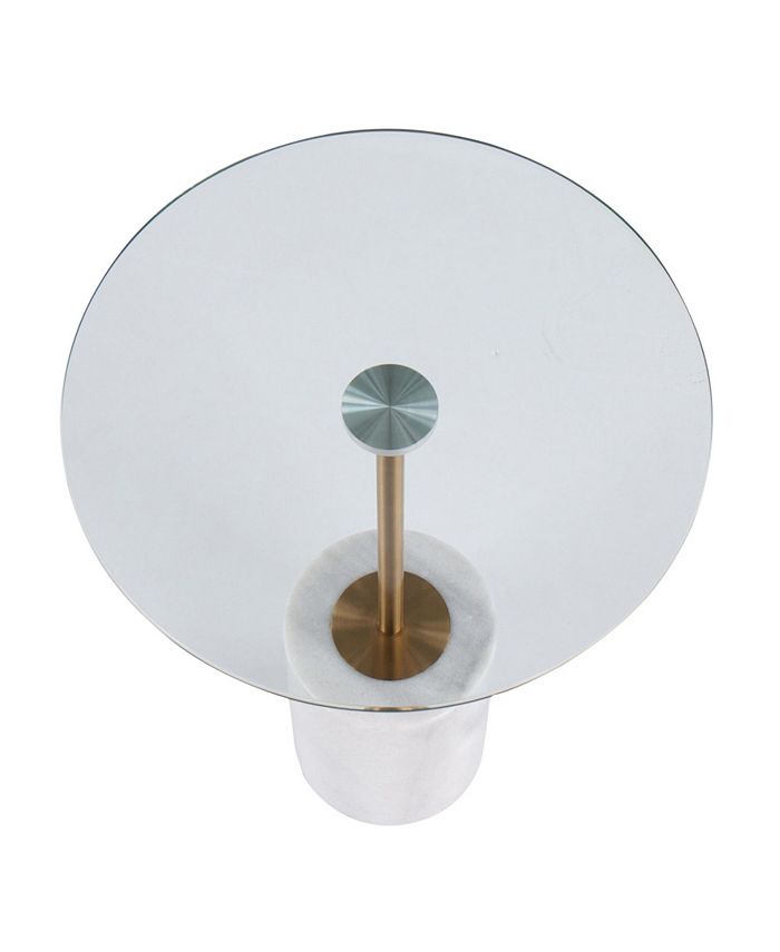 Lumisource Symbol Contemporary Side Table & Reviews Furniture Macy's