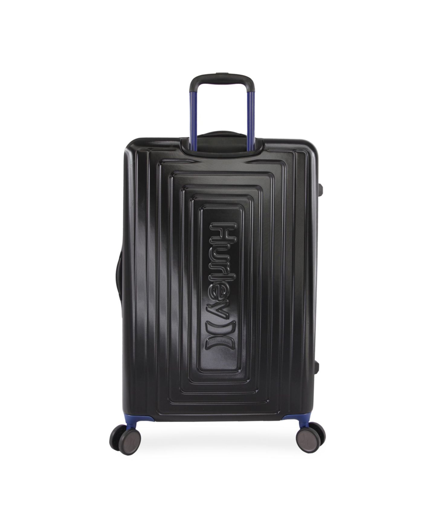 Чемодан Hurley Suki 29" Hardside Spinner Suitcase, цвет: Чёрный / Синий — фото 2