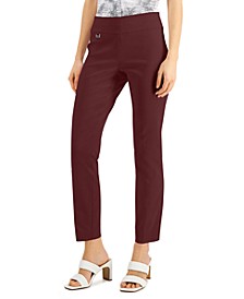 Tummy-Control Pull-On Skinny Pants, Regular and Short Lengths, Created for Macy's