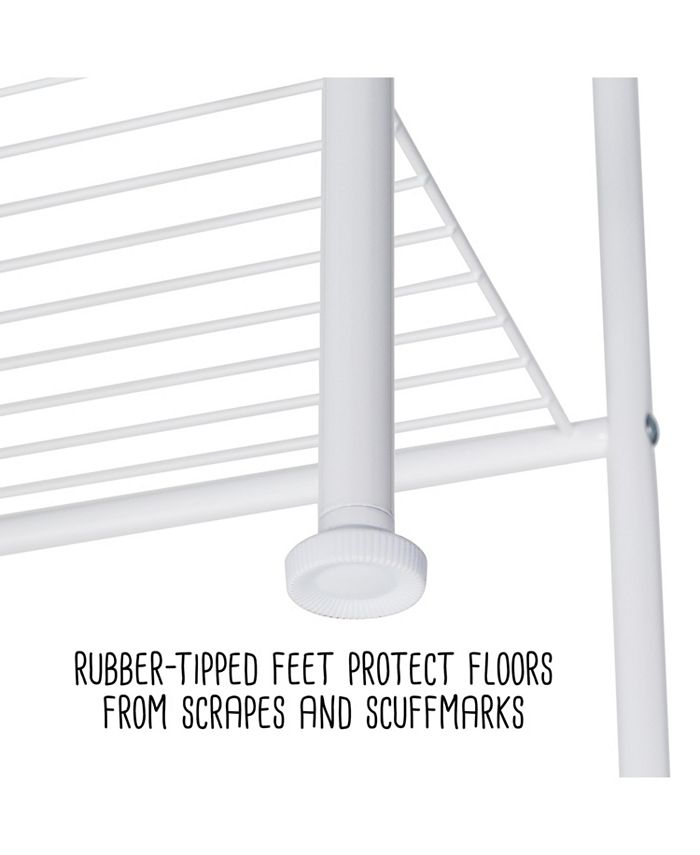 Honey Can Do 6Tier White Bathroom Storage Shelving Unit Macy's