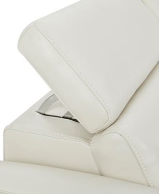 CLOSEOUT! Jenneth 3-Pc. Leather Sofa with 2 Power Motion Recliners and Cuddler