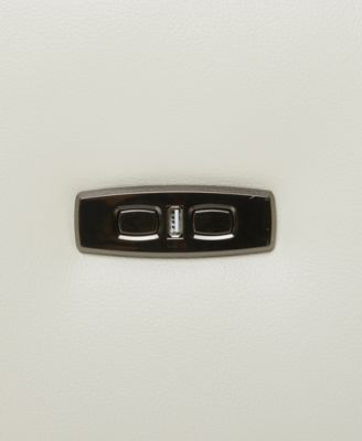 CLOSEOUT! Jenneth 41" Leather Recliner