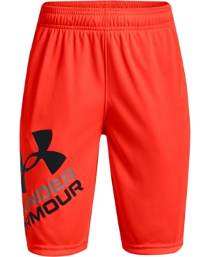 Under Armour Kids' Ua Prototype 2.0 Performance Athletic Shorts In Phoenix Fire