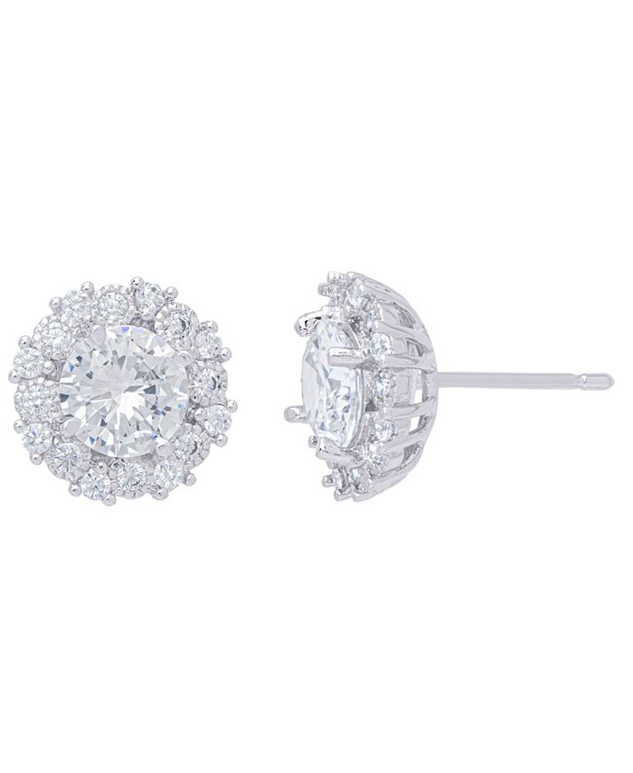 Macy's cubic zirconia stud earrings Clearance