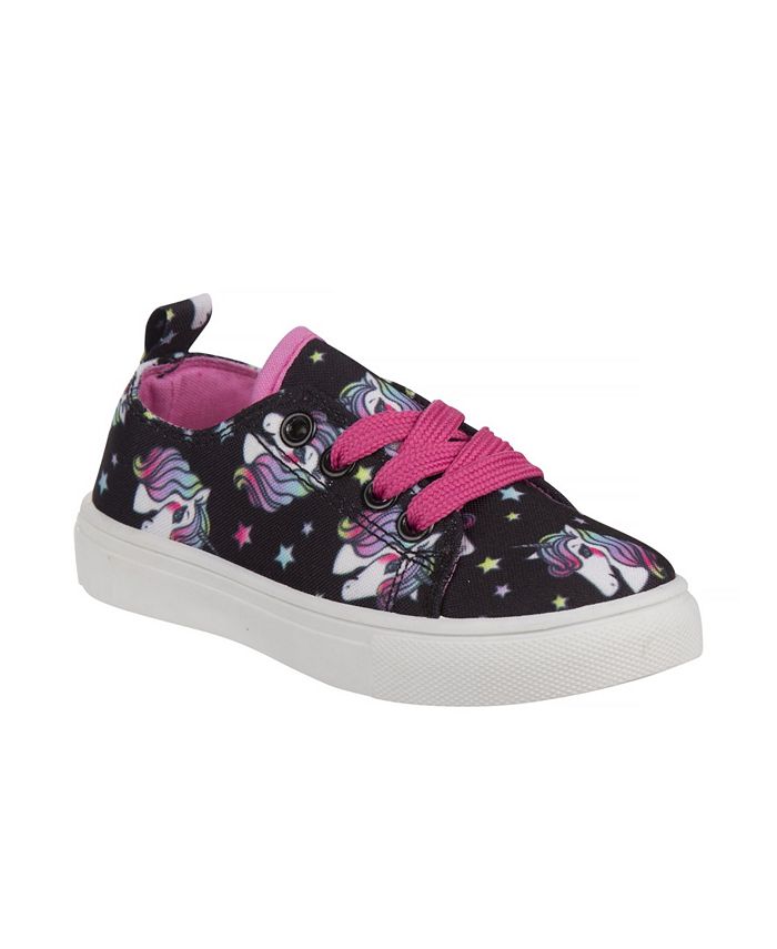 Nanette Lepore Toddler Girls Unicorn Low Top Canvas Sneakers Macy s