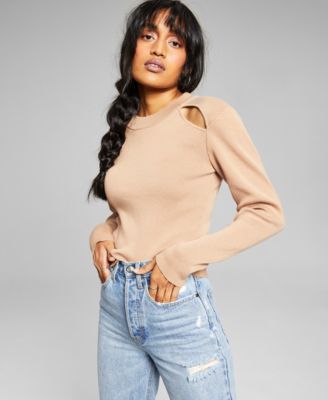 And Now This - Women's Cutout Sweater