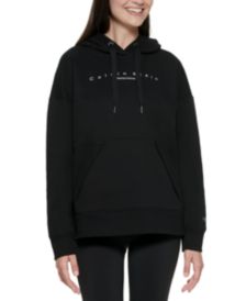 Women's Oversized-Pocket Logo Hoodie