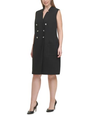 women's plus size tuxedo dress