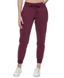 Women's Ribbed-Trim Jogger Pants