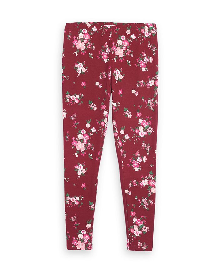Epic Threads Big Girls Floral Print Basic Legging, Created for Macy's ...