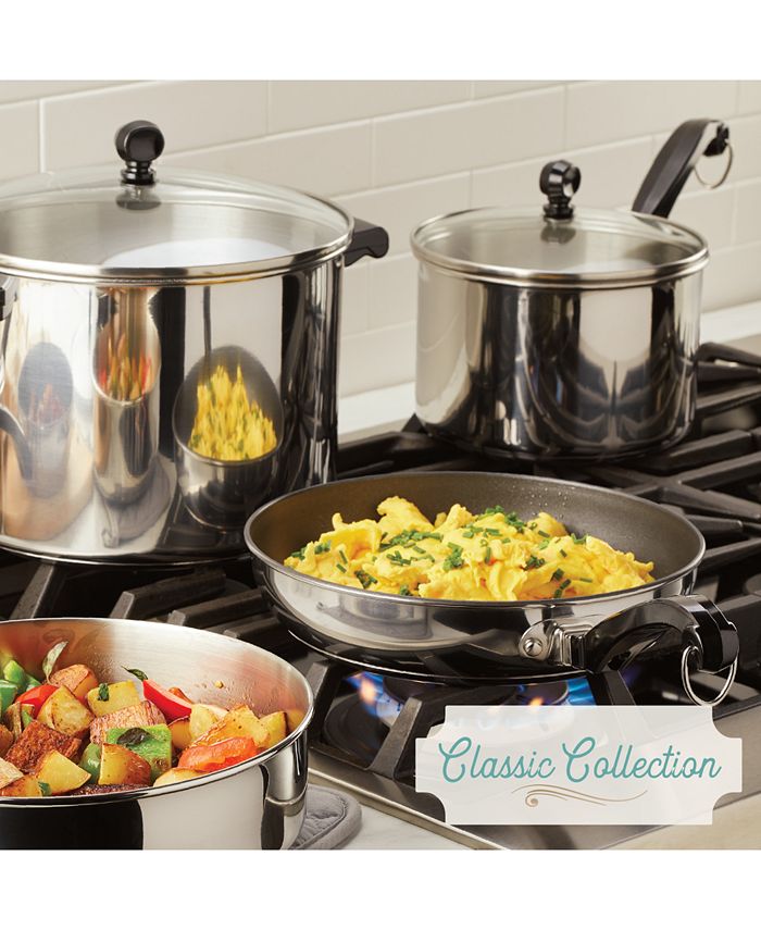 Farberware Classic Series 16Pc. Stainless Steel Cookware Set & Reviews