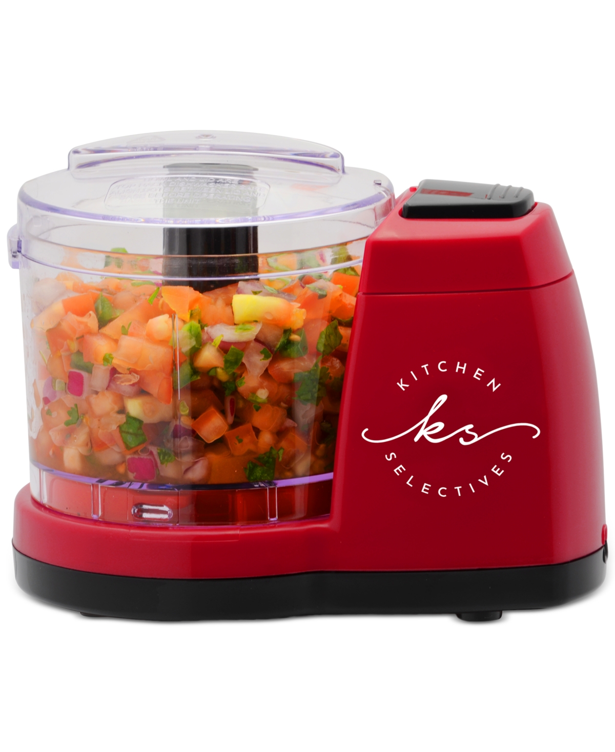 Kitchen Selectives Mini Chopper Red