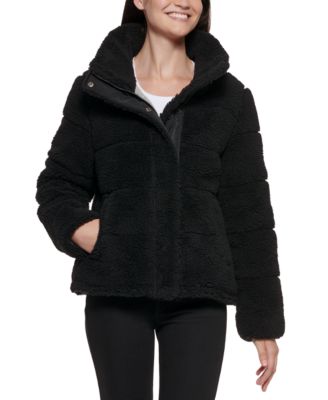 calvin klein teddy bear coat