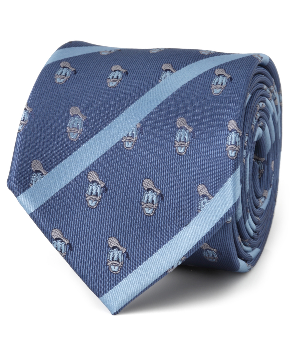 Men's Donald Duck Stripe Tie - Blue