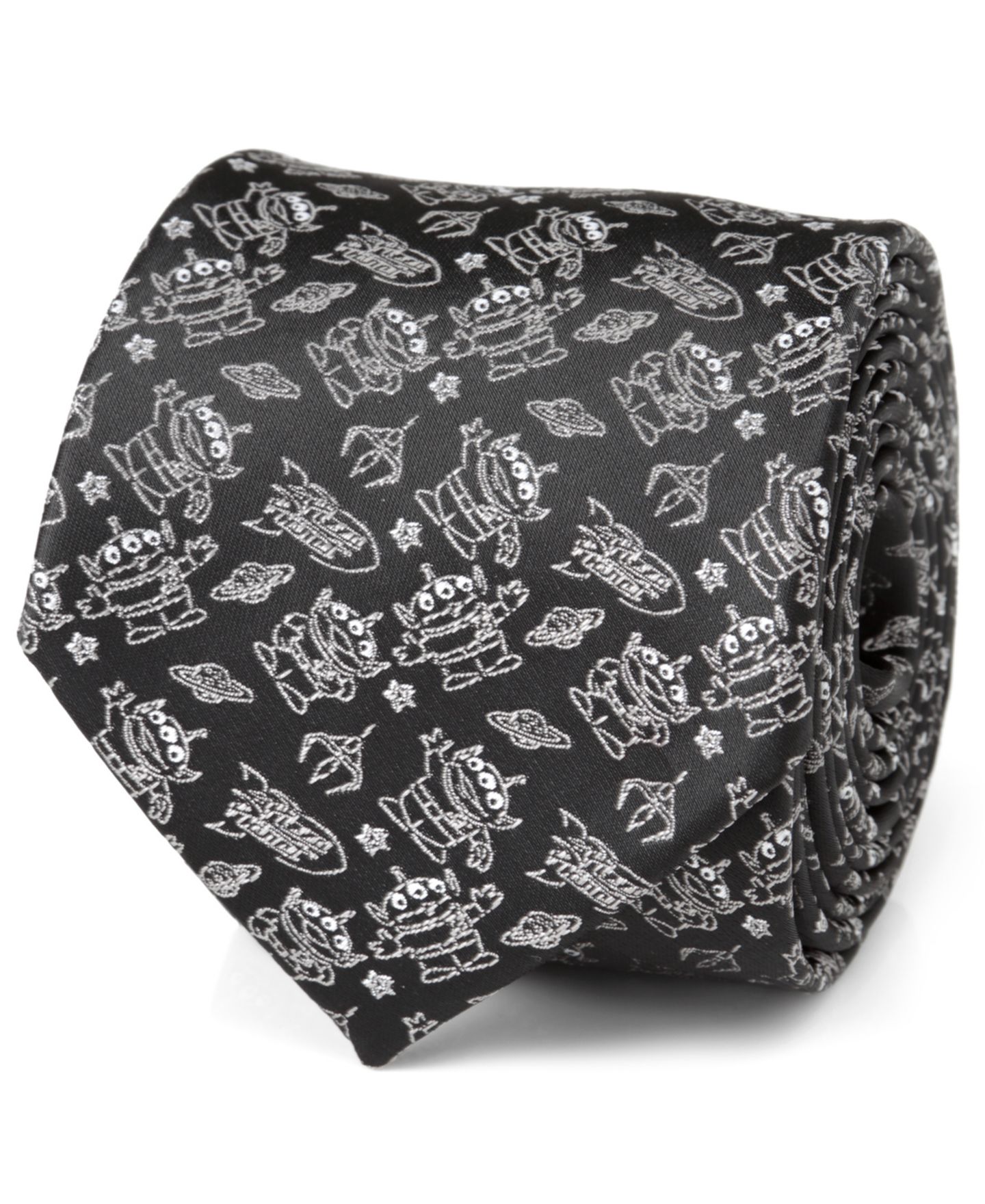Мужской галстук Disney Toy Story Alien Print Tie — фото 1