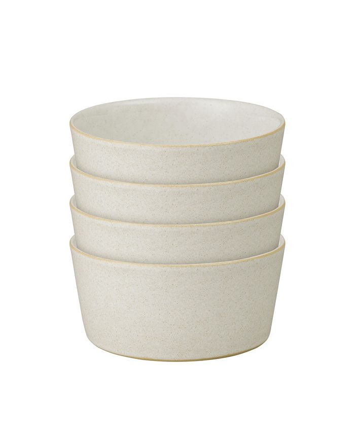 Denby - Impression Cream Set of 4 Straight Bowls