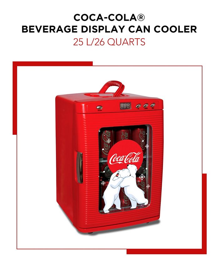 Koolatron CocaCola® Beverage Display Mini Fridge Cooler/Warmer 28 Can