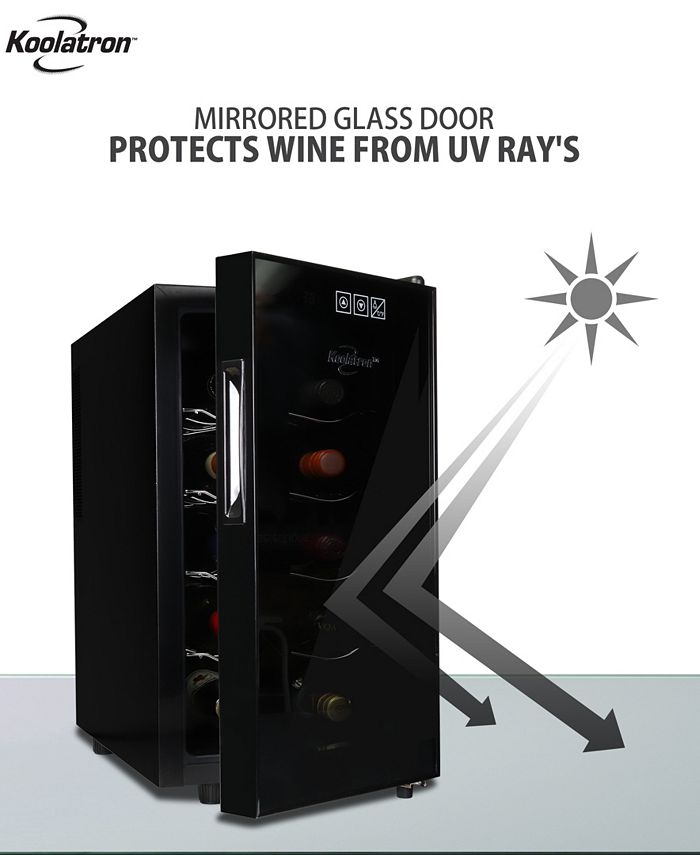 Koolatron Urban Series 10 Bottle Wine Cooler, 1' Cubic Macy's